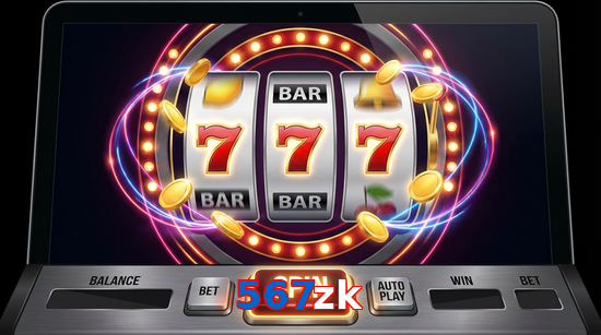 Main screen of 567Zk slots page for PK players
